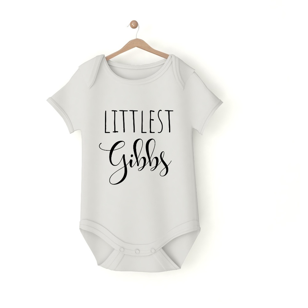 Littlest Custom Name Onesie Bodysuit